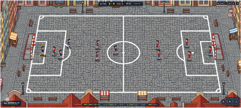 Street Football Game Pitch